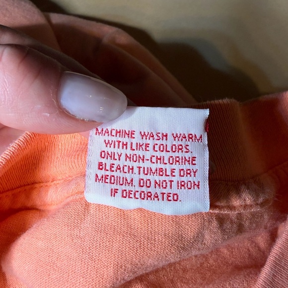 Vintage 1998 Atlanta Peachtree Road Race Orange T-Shirt - Picture 8 of 11